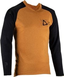 Leatt MTB AllMtn 5.0 Long Sleeve Jersey Zwart/Oranje