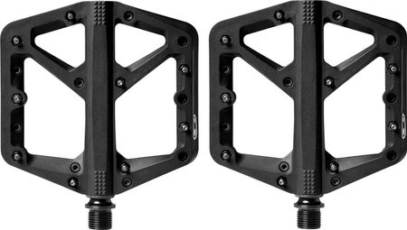 Refurbished Product - Pair of Crankbrothers STAMP 1 Flat Pedals Black