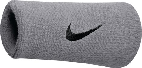 Nike Swoosh Schweißband Grau