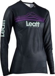 Leatt MTB Gravity 4.0 Lange Mouw Trui Zwart/Paars
