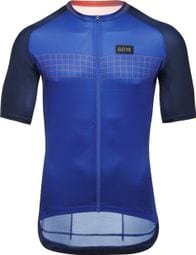 Gore Wear Grid Fade 2.0 Short Sleeve Jersey Blauw/Rood