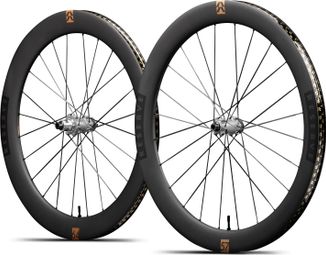 Coppia di ruote di ricambio 57/64 SL TA Tune 700 mm | 12x100 - 12x142 mm | Centerlock | Nero