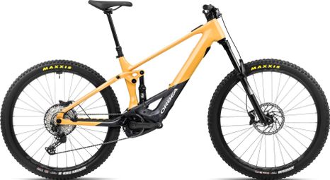 Orbea Wild H30 MTB eléctrica de suspensión total Shimano Deore/SLX 12S 625 Wh 29'' Amarillo Maíz Metalizado Noche Negro 2024