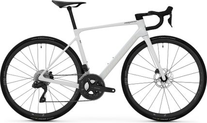 Bicicletta da strada Megamo Raise 15 Shimano 105 Di2 12V 700 mm Bianca 2027