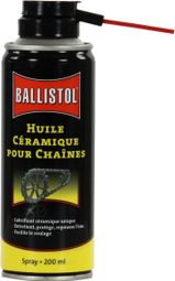 Spray Huile céramique pour chaîne de vélo BALLISTOL 200 ml