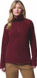 Columbia Women's Fleece 1/2 Zip Glacial IV Bordeaux