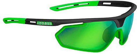 Occhiali da sole Salice 018 RW Nero / Verde