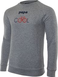 T-Shirt Lange Mouw Rubb'r Papa Cool Grey