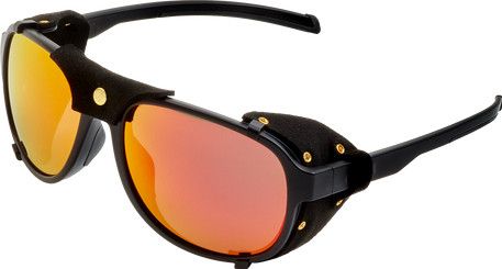 Brille Cairn North Schwarz Rot Polarisiert