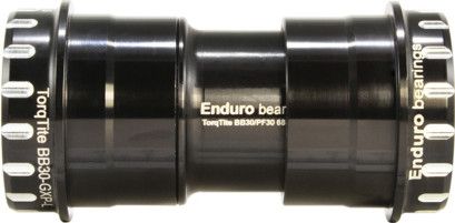 Boîtier de pédalier Enduro Bearings TorqTite BB A/C SS-BB30-GXP-Black