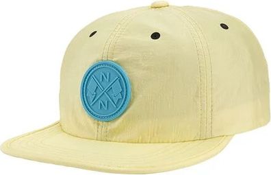 NIXON Flight Strapback Hat Light Yellow / Aqua