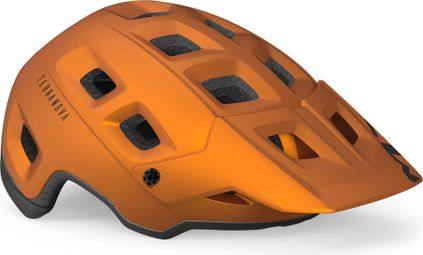 MET Terranova Mips Orange Titanium Metallic Matt  Helm