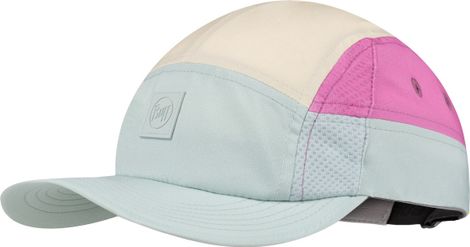 Buff 5 Panel Go Cap Blue/Pink