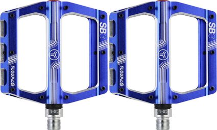 SB3 Flowy AM 2 Flat Pedals Blue