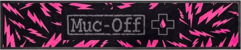 Muc-Off Absorbierende Fahrradmatte Schwarz/Pink