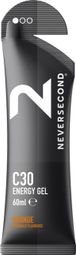 Gel énergétique Neversecond C30 Energy Gel Orange - 60ml