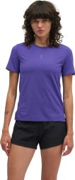 Maglietta da corsa Hoka EveryRun viola da donna