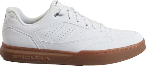 Zapatillas de Pedal Plano Endura Hummvee Blancas