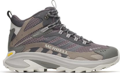 Scarpe da trekking Merrell Moab Speed 2 Mid Gore-Tex grigie da uomo