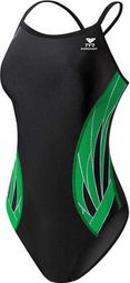 Tyr Phoenix Diamondfit Women's One Piece Swimsuit Black / Green