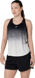 Asics Road Fade Tanktop Zwart/Wit Dames