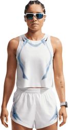 Nike AeroSwift Women's White Crop Top