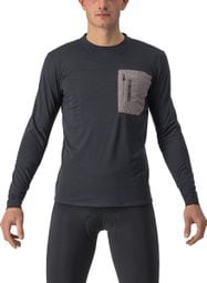 Castelli Unlimited Merino Long Sleeve Jersey Black/Grey