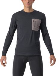 Castelli Unlimited Merino Long Sleeve Jersey Black/Gray