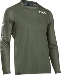 Maillot Manches Longues Northwave Bomb Vert