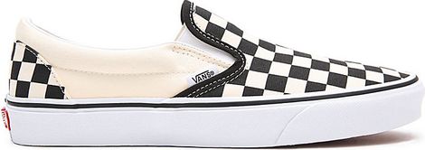 Vans Classic Slip-On Checkboard Shoes Black / White