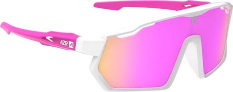 AZR Pro Race RX Child Goggles White/Pink