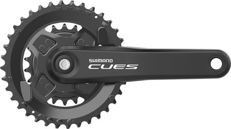 Shimano Cues FC-U4000-2B Crankset 36/22T 9/10/11S Zwart