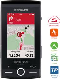 Gereviseerd product - Sigma ROX 12.0 SPORT Set GPS Meter - Grijs