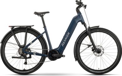 VTC Électrique Raymon Tahona Pure Wave Shimano Acera 8V 600Wh 29'' Bleu 2026