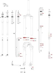 RockShox Revelation RC A1 Gelenksatz (2018 und +)