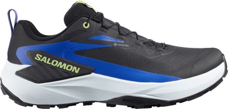 Salomon Genesis GTX Trailschoenen Zwart/Blauw Heren