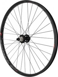 Roue vtt 27.5  trucky 30 disc arriere noir moy Sram xd 12v. axe traversant 12-142 (compatible tubeless et tubetype) compatible vae - all terrain pour pneu 2.00-2.50 - jante inter 30mm