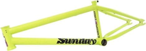 Cadre BMX Sunday Street Sweeper Jaune