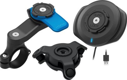 Adaptateur Universel Pour Coque Quad Lock - Permet De Fixer N'importe Quel Smartphone Sur Support Moto, Vélo, Voiture (bleu)