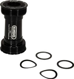 Boitier de Pédalier Elvedes Thread Fit T47 86mm pour 24mm Shimano Noir