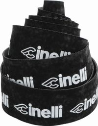 Cinelli Logo Velvet Bar Tape Schwarz / Weiß