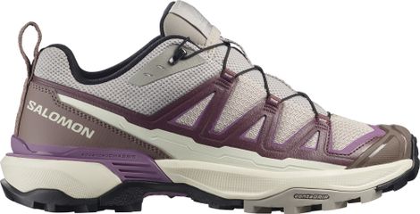 Salomon X Ultra 360 Edge Wandelschoenen Grijs/Roze Dames