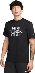 Nike Dri-Fit Track Club T-Shirt Zwart