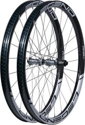 Carbon-Laufradsatz 35H RS5 Gravel Disc Naben R27 / 700mm / 12x100-12x142mm / Centerlock