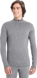 Icebreaker 1/2 Zip Merino 200 Oasis Grey baselayer