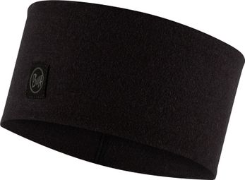Cinta ancha unisex de merino negro