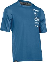 Northwave Bomb Short Sleeve Jersey Blue