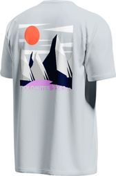 Camiseta de manga corta BV Sport Lyocell Dolomites Trek Summit, gris, unisex