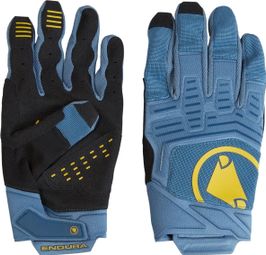 Endura SingleTrack II Blue Long Gloves