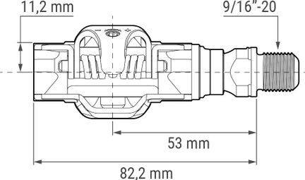 Paire de Pédales Capteur de Puissance (Côtés Gauche + Droit) Assioma Pro MX-2 Noir — vue 7